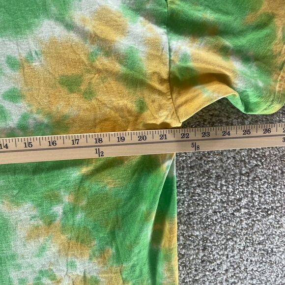Clemson Tigers Shirt Mens Extra Large Green Tie Dye Stranger Things Tiger Pride - Picture 10 of 12